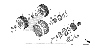 VFR1200X (DCT) Clutch (2)