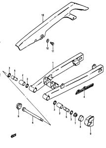 RG50 Маятник задний