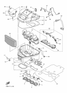 YZF-R1 Впускная система