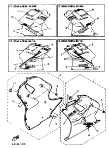 FZR1000 Обтекатель 2