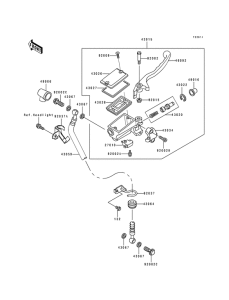 EL250 Передний тормозной цилиндр