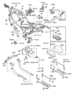 ZX600 Battery case / tool case