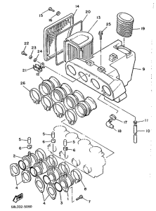 XJ900 Впускная система