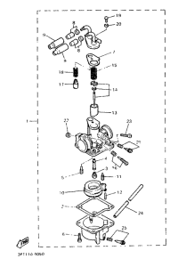 PW50 Карбюратор