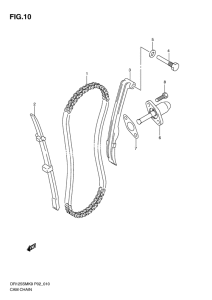 DR125 Держатель направляющей