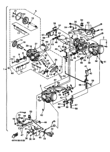 XVZ13TF XVZ13TFR Carburetor assy