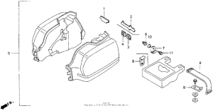 GL1500I Tool band set 92