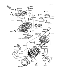 VN1500 Головка цилиндров