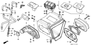XR200R Воздухоочиститель