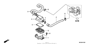 VT750DCA A Фильтр картерных газов