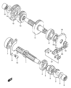 RC50 Трансмиссия
