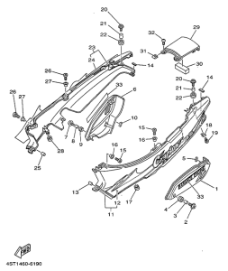 T105E Боковые обтекатели