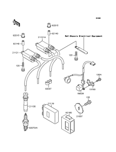 ZX250 Система зажигания
