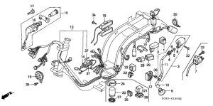NH80 Wire harness /  ignition coil
