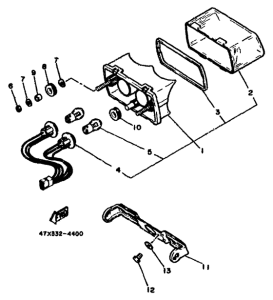 RD500LC Фонарь