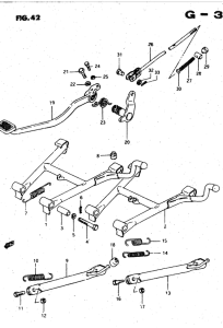 GS450 Подножки