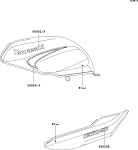 ER500 Decals(blue)(c5p)