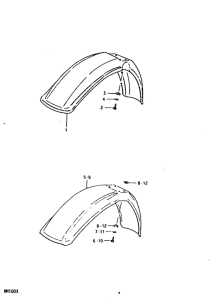 RM100 Переднее крыло