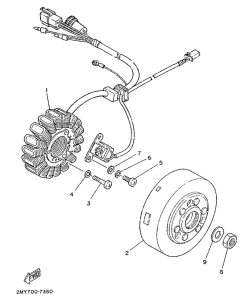 TZR250 Генератор