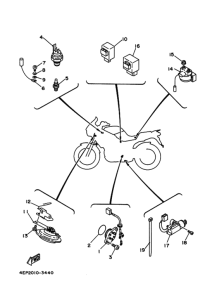 TDM850 Электрические детали