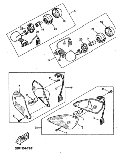 YQ50 Поворотники
