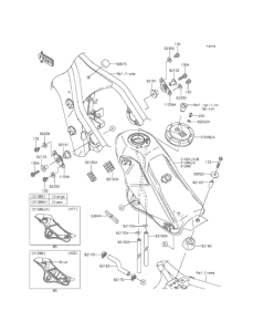 KLX250 フューエルタンク