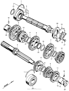 SL350 Трансмиссия