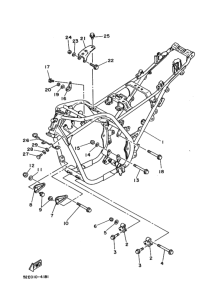 SRX250F ﾌﾚｰﾑ
