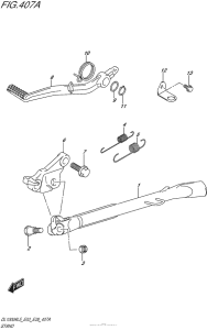 DL1000 (ABS) Подножка