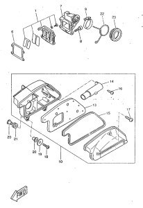 CW50RS Впускная система