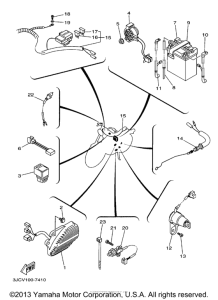 XV535KC Электрика