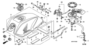 CB1300 (ABS) Tank fuel