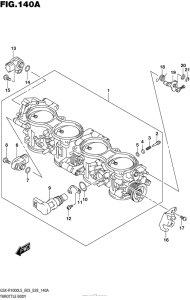GSX-R1000 Throttle Body (Gsx-R1000L5 E03)