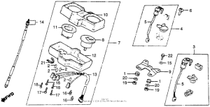 CB125S Instruments + keys + combination switch