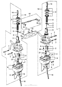 SL350 Карбюратор
