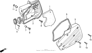 SA50P Воздушный фильтр