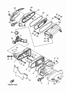YP400A Впускная система 2