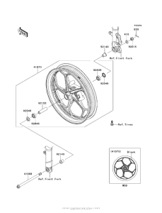 EX300 Front Wheel (Befa)