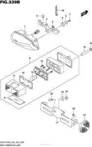 GSX-R1000 Rear Combination Lamp (Gsx-R1000L5 E28)