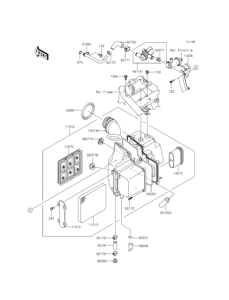 BJ250 Воздушный фильтр