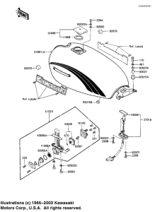 KZ1100 Tank fuel