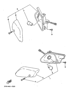 T105E Поворотники