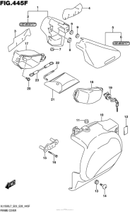VL1500T Frame Cover (Vl1500Tl7 E28)