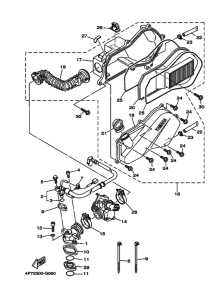 XC125E Впускная система