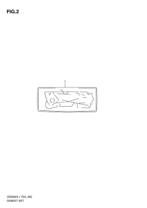 GS500 Front plate seal