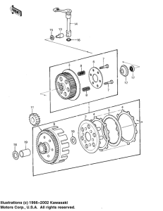 KDX175 Бендикс