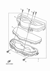 XC125R Приборы