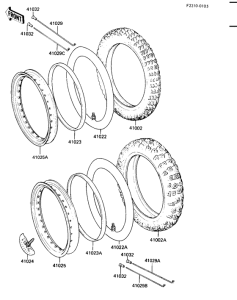 KX500 Колеса,покрышки