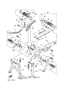 XS250 ｽﾀﾝﾄﾞ.ﾌｰﾄﾚｽﾄ