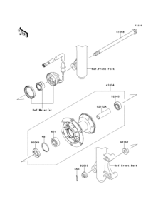  Переднее колесо